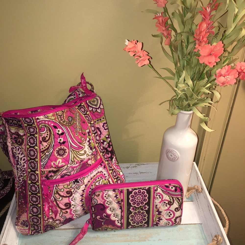 Vera Bradley Crossbody and Wallet